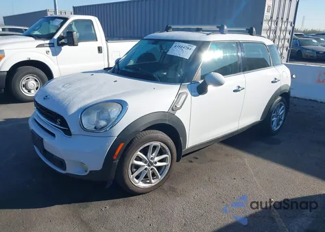 2015 Mini Countryman Cooper S из США, поврежденный, VIN WMWZC3C57FWT03478